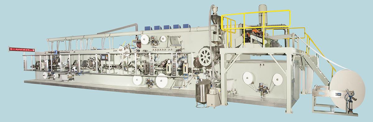 Sanitary pads machinery