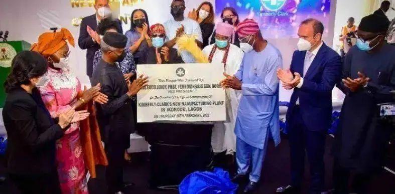 Kimberly-Clark opens new factory in Nigeria to tap African baby diaper market