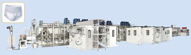 Visual inspection method for mechanical failure of adult diaper machine