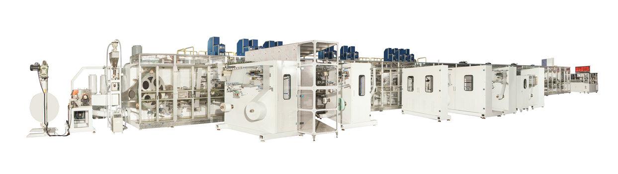 Diaper manufacturing machine