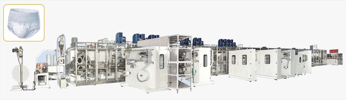 CLK350-Full Servo Automatic Menstrual Pants Manufacturing Machine