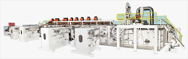 china baby diaper machine