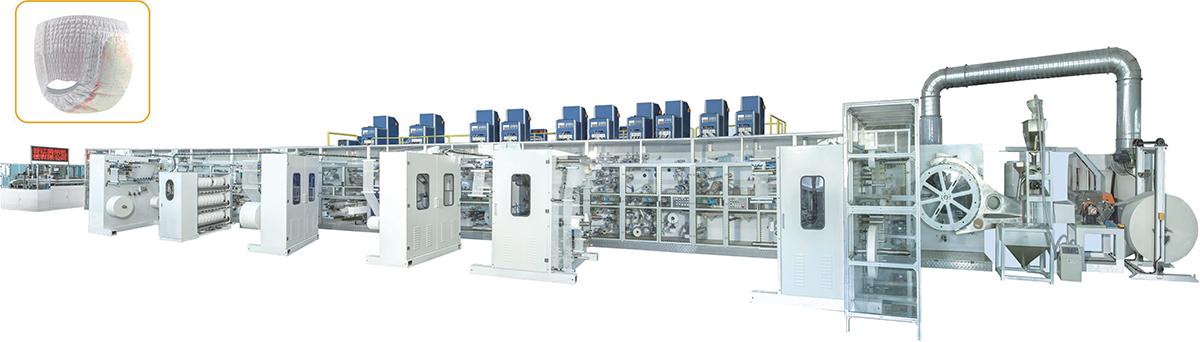 LK600 Full Servo Baby Pull-ups Diaper Making Machine