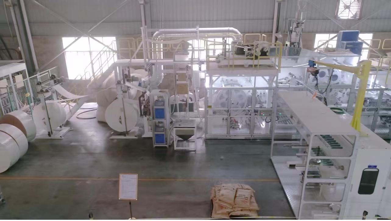 Haina Adult pant Production Line helps Fujian Province Customer Get More Market Attention