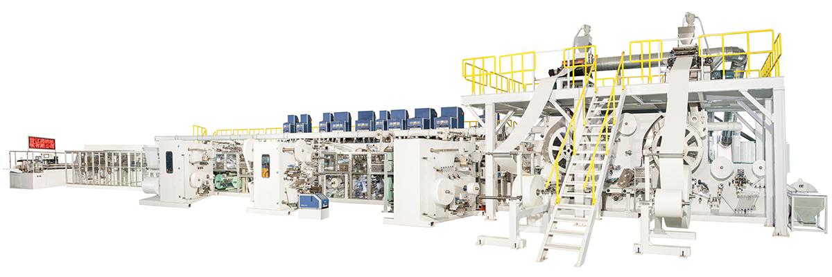 Adult diaper manufacturing machine