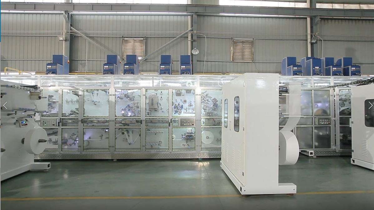 Adult diaper manufacturing equipment