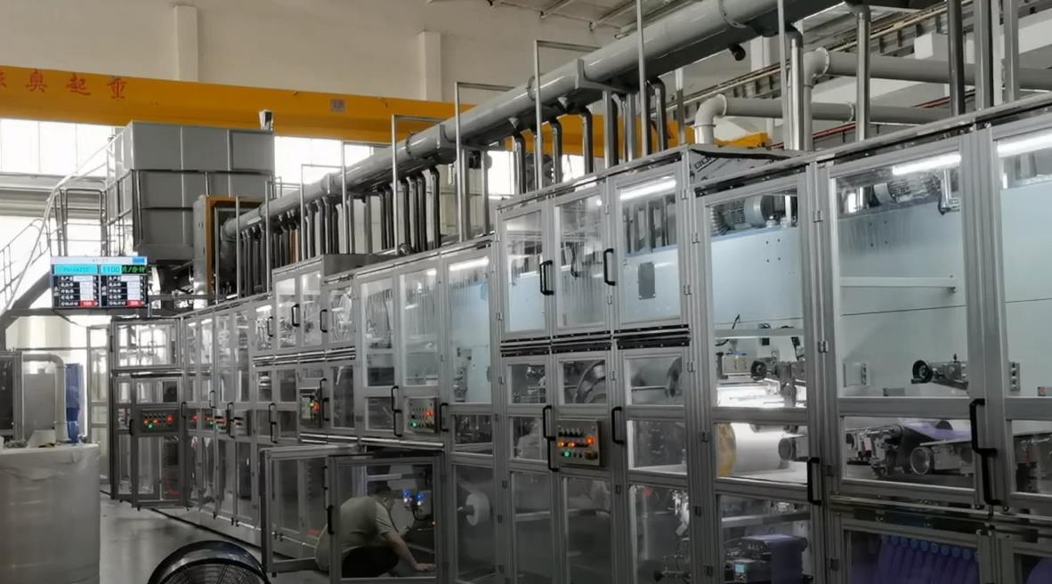 High Yield  best sanitary pad machine Manufacturer Video