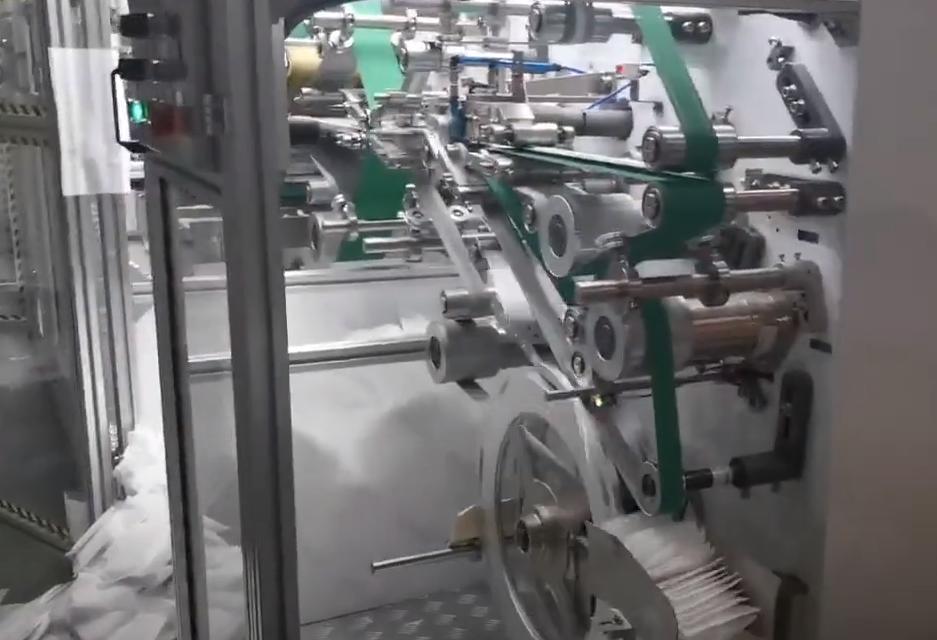 High speed Sanitary pads manufacturing machine Manufacturer Video