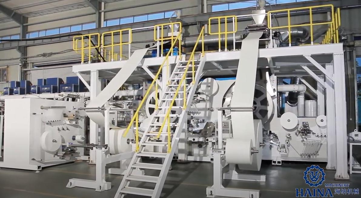 High quality Adult diaper manufacturing machine Manufacturer Video