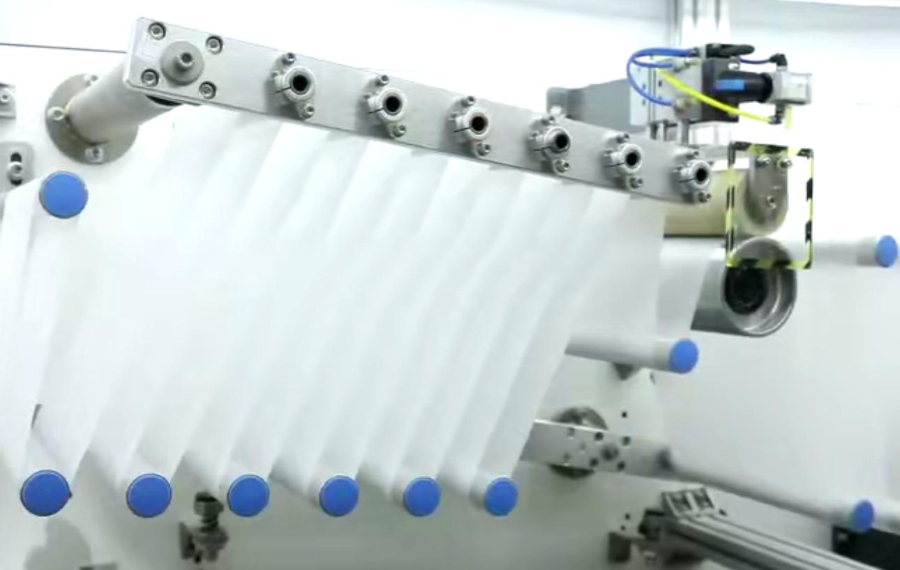 sanitary pads making machine