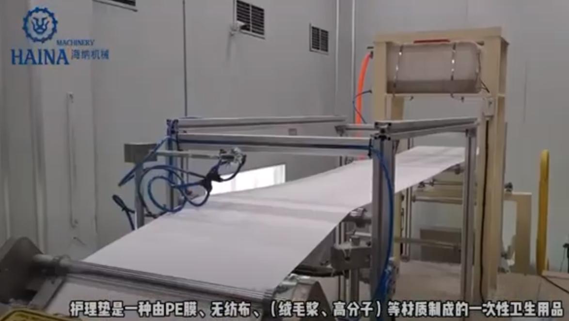 High quality period panties pad machine Manufacturer video