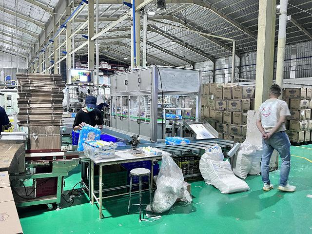 Haina Diaper Machine In Indonesia Helps Customer Expand Their Market