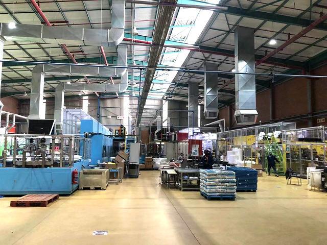 Haina Full Servo Baby Diaper Production machine in Angola