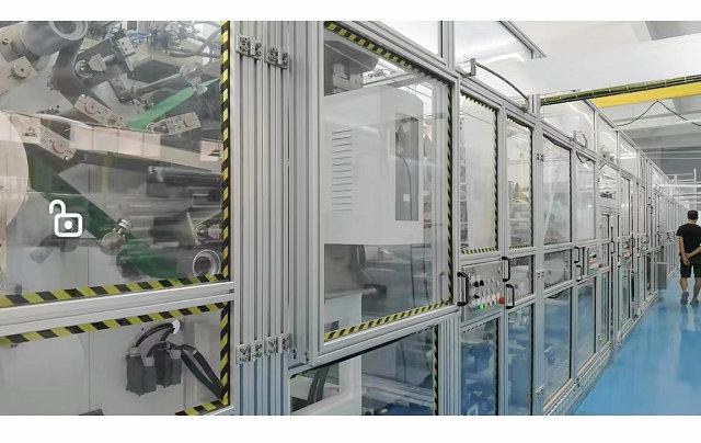Pull Up Baby Diaper Machine in Brazil