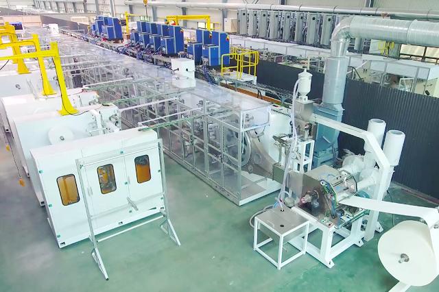 Haina Pull Up Diaper Machine in Indonesia