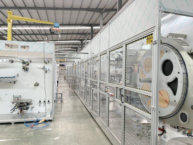 Haina Infant Diaper Making Machine in Tanzania