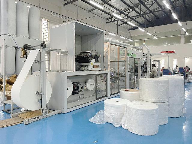 Sanitary Napkins Making Machine