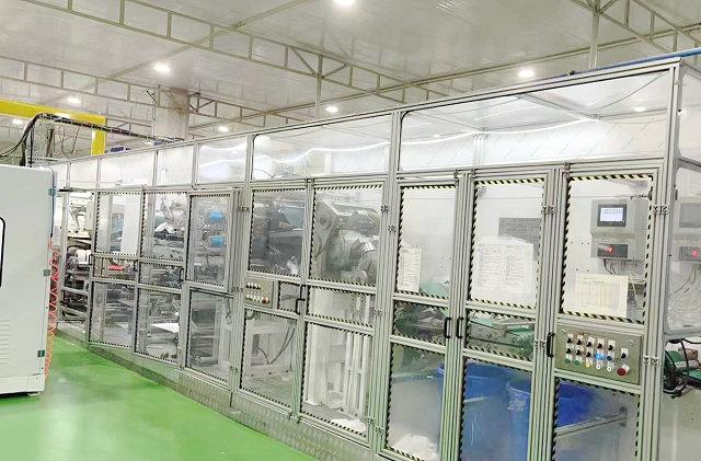 The Baby Diaper machine's flexibility