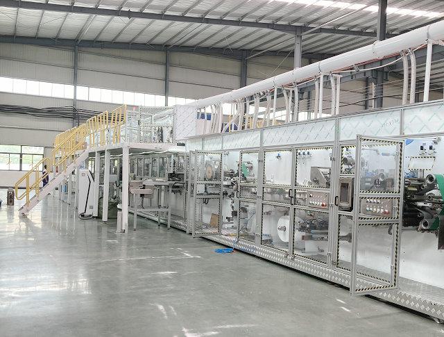 Sanitary Pads Manufacturing Machine in Iraq