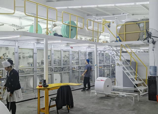 Fully Automatic Infant Diaper Machine in Palestine
