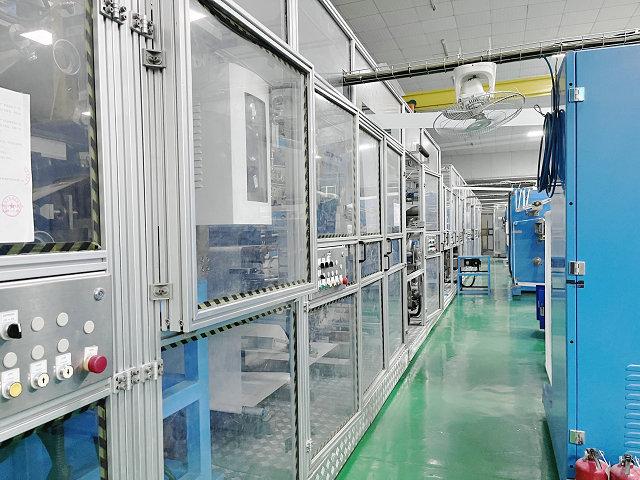 Baby Diaper Production Machine in Brazil