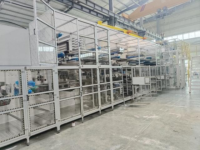 Disposable Bed Pads machine in Romania