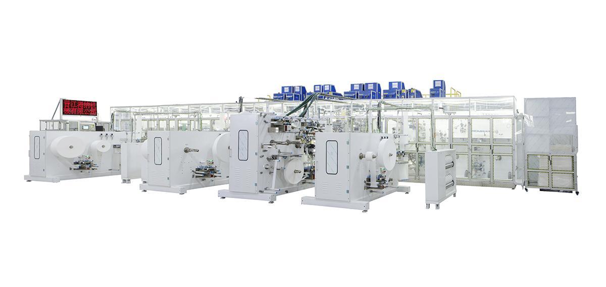 LK600-baby pampers making machine