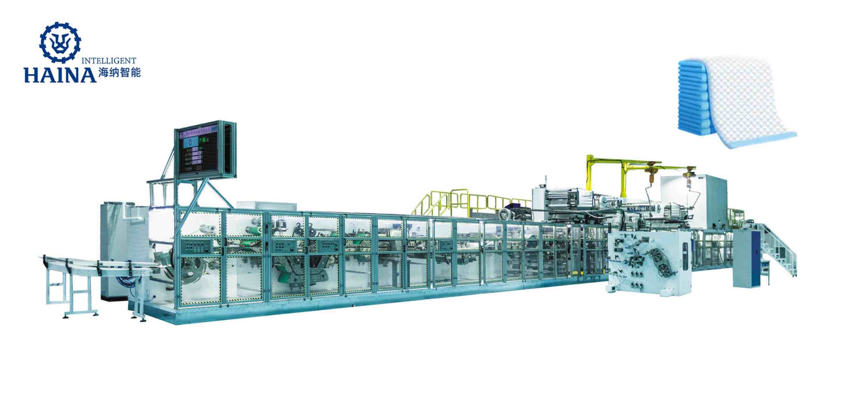CD1100 Full Servo Underpad Production Line